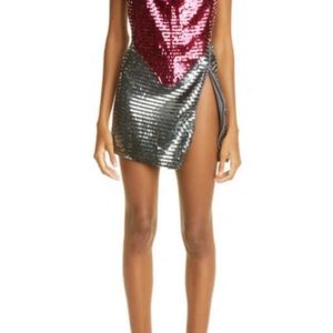 Oseree sequin swim cover up/skirt S/M